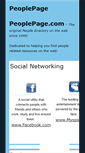 Mobile Screenshot of peoplepage.com